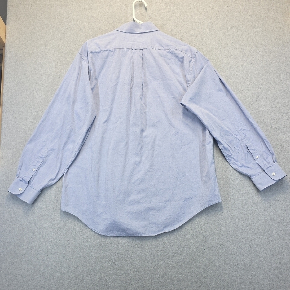 Stafford Oxford Light Blue Button Down Shirt Vintage Men’s 17 35 - Picture 6 of 7